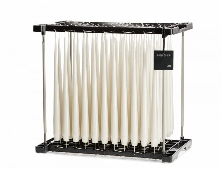 Ester & Erik Lackade Ljus, 42 CM Lilla Byrån Inredning & Känsla